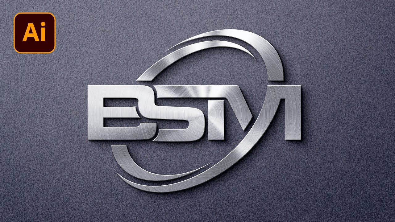 Professional Typography Logo Design Illustrator Tutorial Letter Logo