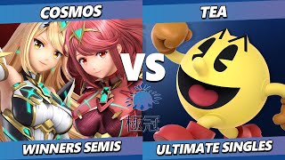 Tamasuma Kyokkan 2 Top 8 - Cosmos (Pyra Mythra) Vs. Tea (Pac-Man) Smash Ultimate - SSBU