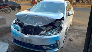 Unbelievable Front-End Collision Car Restoration | Repairing an Unfixable Car Bonnet to Perfection