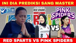 LAGA BIG MATCH‼️RED SPARTS VS PINK SPIDER LIGA VOLI KOREA 2025 -  V LEAGUE WOMEN 2024/2025