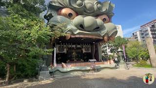 Namba Yasaka Shrine walk 難波八坂神社⛩️ 大阪難波