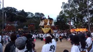 西条祭り2016 石岡神社祭礼宮入り 野々市御輿