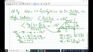 PD Controller Design using Root locus