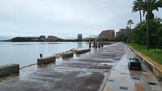 【Live】福岡移住　香椎浜　アイランドシティ☔の日の海岸の景色　ライブカメラ配信　#fukuoka  #　#福岡