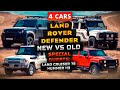 Land Rover Defender: OLD versus NEW + Toyota Land Cruiser 76 & Hummer H3