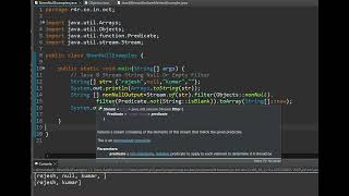 Java 8 Stream String Null Or Empty Filter in Java