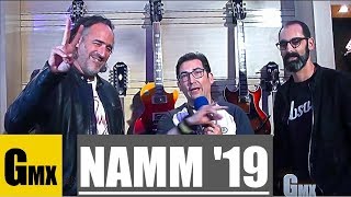 NAMM 2019: Gibson CEO James 'JC' Curleigh y CMO César Gueikian por Revista GuitarraMX