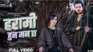 #videoHarami Huna Man Chha- Rajan Shrestha ft. Puspa Khadka|| Alisha Sharma||Official MusicVideo