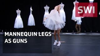 When mannequin legs become machine guns