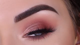 Huda Beauty New Nude Palette Eyeshadow Tutorial