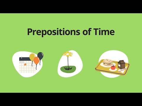 What preposition is used for temperature?