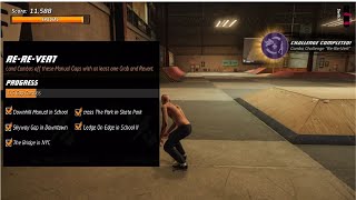 Tony Hawks Pro skater 1 \u0026 2 - Re-revert manual challenge