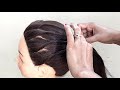 Easy Twisted With Ponytail Hairstyles || Simple Hairstyles For Everyday