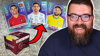 Opening 100 PACKS Of Panini World Cup 2022 Stickers!