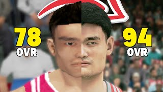 Hitting A 3pt With Yao Ming In Every NBA 2K!
