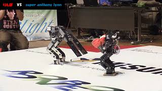 第33回ROBO-ONE 1回戦 りんぼ vs super anthony lynn