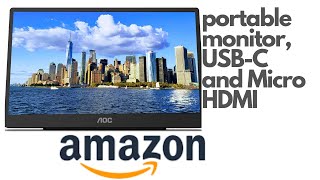 PORTABLE MONITOR|AMAZON BEST MONITOR2021|WITH STERO SPEAKERS