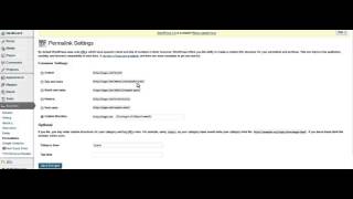 WordPress Permalinks Common Settings & Optional Settings