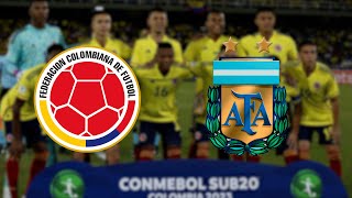🔥 COLOMBIA VS ARGENTINA: SE JUEGAN LA CLASIFICACIÓN EN EL SUDAMERICANO SUB-20
