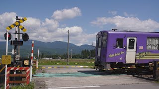 秋田内陸線　鳥木沢踏切