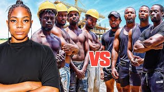 CONSTRUCTION WORKERS VS BODYBUILDERS (who is stronger)