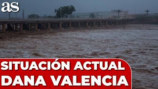 ESTA es la SITUACIÓN ACTUAL en varios puntos de VALENCIA: destrozos en Aldaia, calles inundadas...