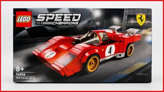 LEGO Speed Champions 76906 1970 Ferrari 512 M Speed Build