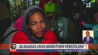 Se agudiza la crisis migratoria venezolana
