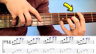 4 SIMPLE Exercises To Get Great At Bass TAPPING
