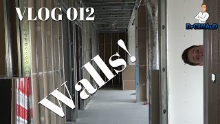 DrCliffAuD VLOG #012 | We've Got Walls \u0026 Smaller Rooms Than Expected 😬