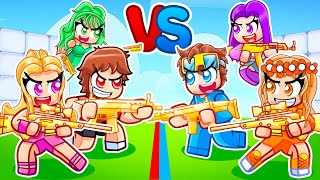 Techy Emma Sage Vs Nico Mia Zoey... (Roblox Rivals)