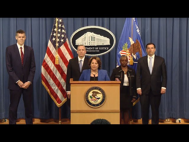 Office Of Public Affairs Justice Department Press Conference