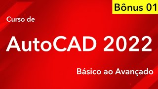 Curso de AutoCAD 2022 Do Básico ao Avançado - Aula Bônus 01 Escada Monolítica - Autocriativo