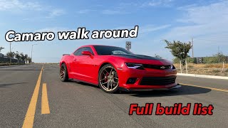 2014 Camaro SS Full Build List