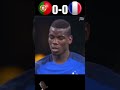 Portugal vs France #portugalworldcup #football #youtubeshorts #coversong