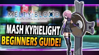 How To Play Mash Kyrielight In Melty Blood Type Lumina