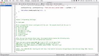 2.18. (Part 1) Word Game (JOptionPane) - Java