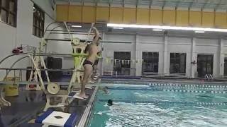 RWU Hawks Front Dive Practice