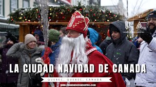 LA CIUDAD MAS NAVIDEÑA DE CANADA | QUEBEC EN NAVIDAD | NAVIDAD EN CANADA |