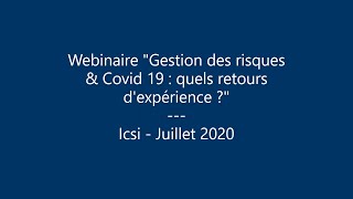 Webinaire - Covid-19 : témoignage SNCF et EDF