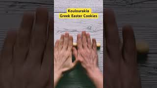 Koulourakia (Greek Easter Cookies) #shorts #greekrecipes #greekfood