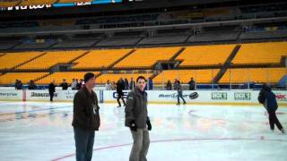 Ice level at Heinz Field, Winter Classic - Pittsburgh