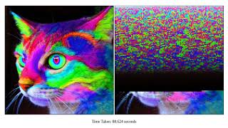 Sorting pixels visualization (cat edition)