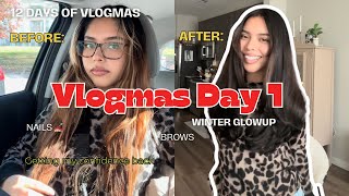 VLOGMAS DAY 1 | at home glow up, Christmas parade, coffee + || gigivlogs 010