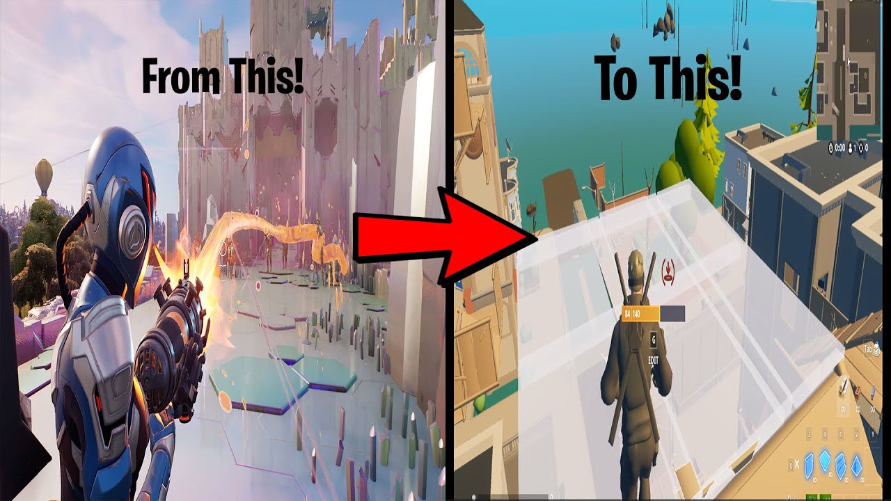 How To Get Fortnite Potato Graphics Youtube