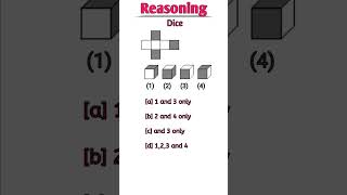 Open Dice Reasoning Tricks || Cube and dice || The Study For You #Shorts