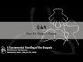 Question & Answer - West Pastors' Conference 2018 | Rev. Dr. Peter J. Scaer - Session 5