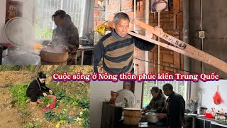 Cuộc Sống Thường Ngày Của Dâu Việt Và Ba Mẹ Chồng Rất Đơn Giản Nhà Có Gì Ăn Nấy.