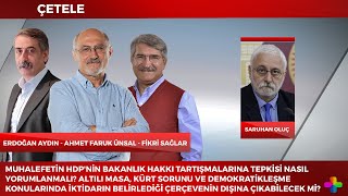 Erdoğan Aydın, Ahmet Faruk Ünsal ve Fikri Sağlar ile Çetele
