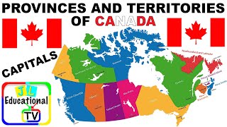 Learn Canada Provinces, Territories and Capitals with Map, Canada Geography